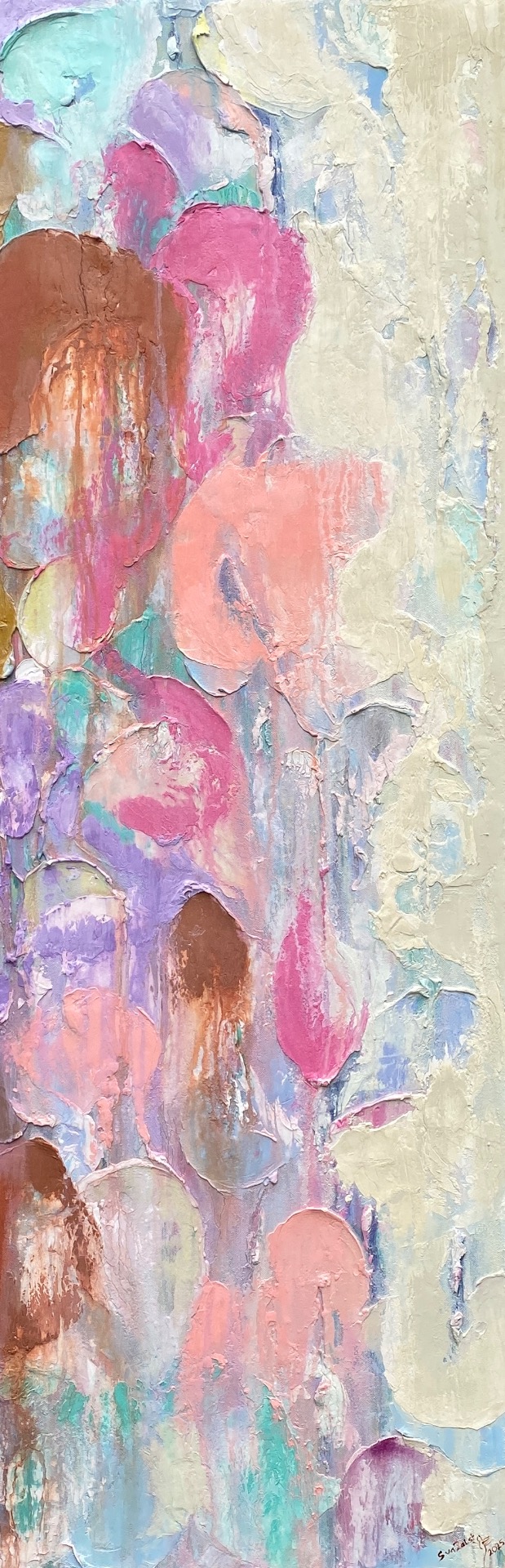 Loslaten 40 - 120 olie mixed media