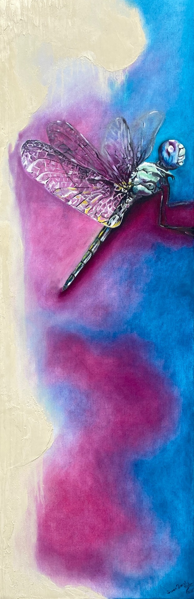 Transformatie 40 - 120 olie mixed media