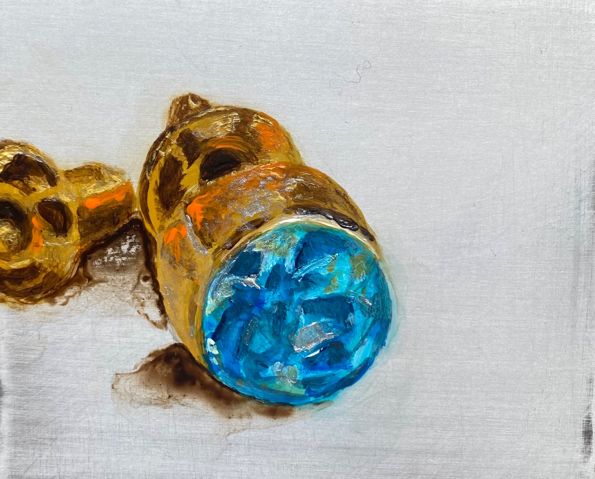 acrylic on aluminium 8-10 (2026)