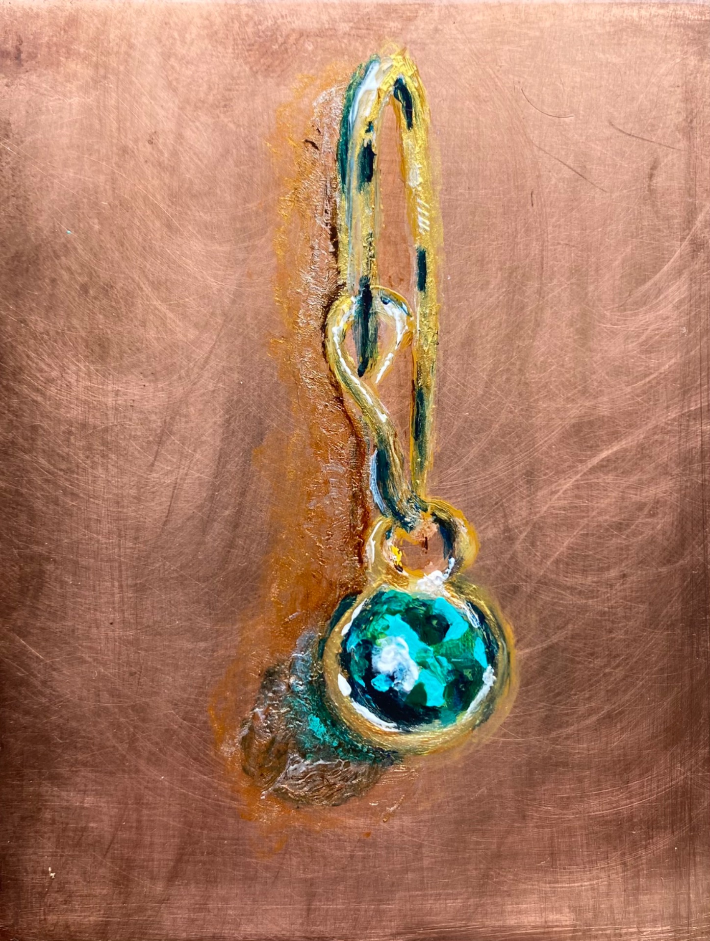 acrylic on copper 10-8 (2026)